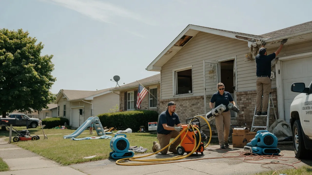 Water Damage Restoration in Tina, MO near me